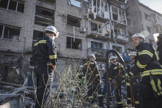 Death Toll Rises After Russian Missiles Hit Apartment Blocks In Ukraine