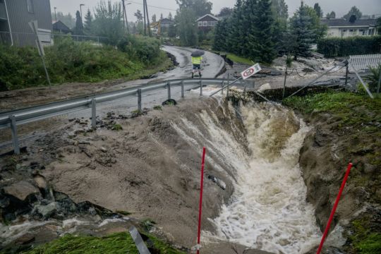 Warning Of ‘Extremely Heavy Rainfall’ After Storm Hans Hits Northern Europe
