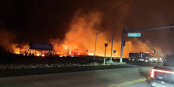 At Least Six Killed In Fires That Devastated Parts Of Hawaiian Island Of Maui