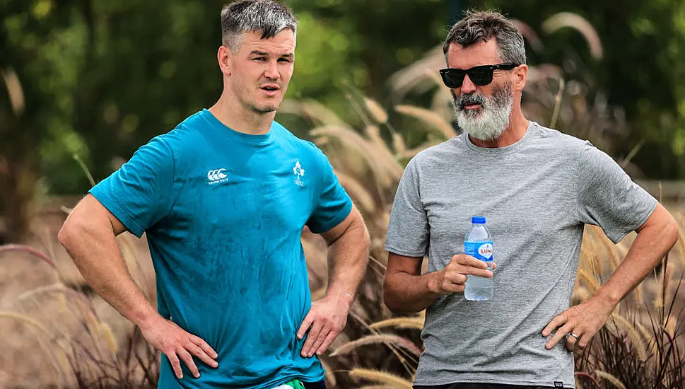 Roy Keane, Niall Horan And Pádraig Harrington Visit Irish Rugby Training Camp