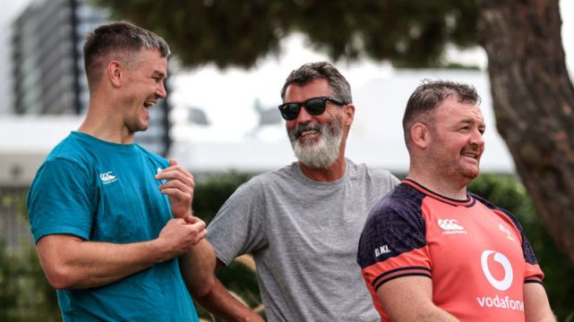 Cian Healy Says Roy Keane Did Not Address Ireland Squad During Training Visit