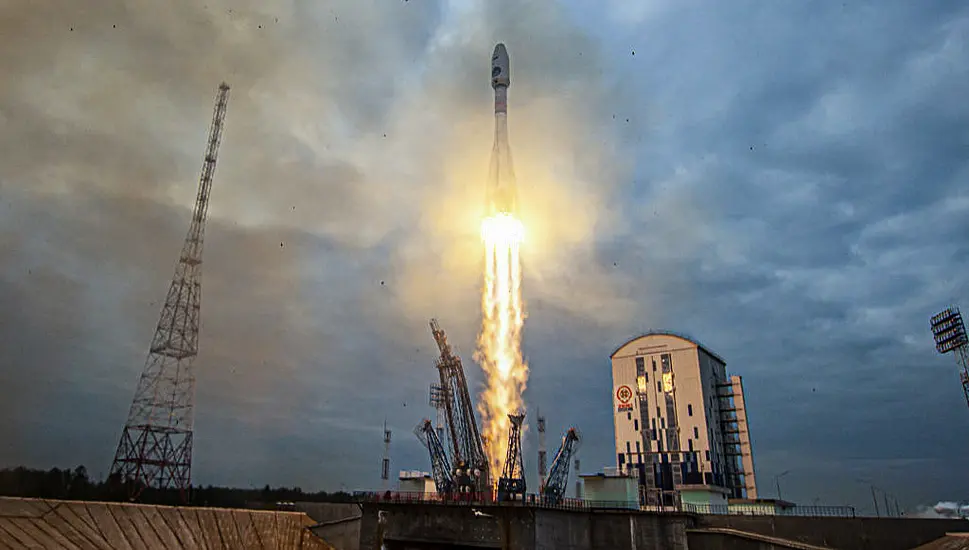 Russia's First Moon Mission In Nearly 50 Years Blasts Off