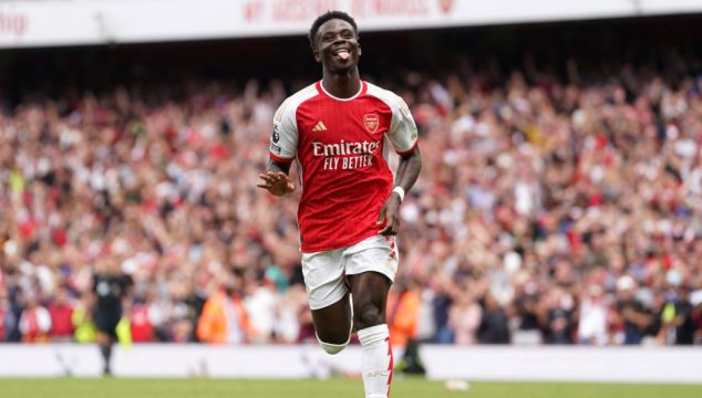 Bukayo Saka Nets Stunner Before Arsenal Forced To Cling On To Beat Forest