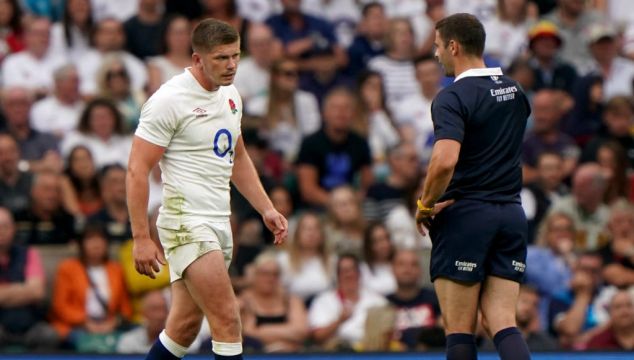 Owen Farrell Sent Off As England Secure Scrappy Late Win Over Wales