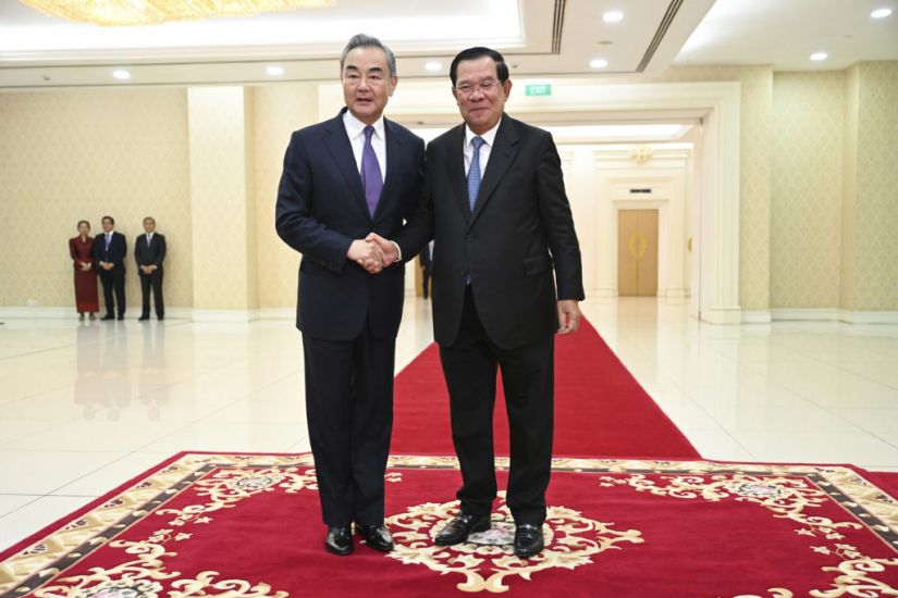 China’s Foreign Minister Visits Cambodia Days After Premier Hands Role To Son