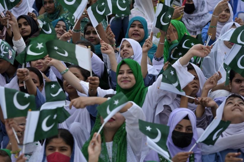 Pakistan's Caretaker Premier Sworn In As People Celebrate Independence Day