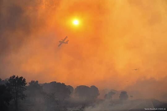 Most Holidaymakers Return To Their Campsites After Pyrenees Wildfire