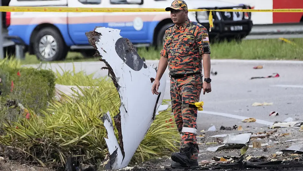 Ten Killed After Private Plane Crashes On Malaysian Highway, Killing Motorists