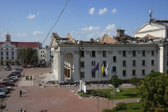 Deadly Russian Missile Attack Hits Ukrainian City As Zelensky Visits Sweden