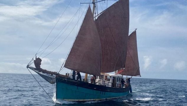 Ireland's Tradition Of Training Teens To Sail Continues On The Brian Ború