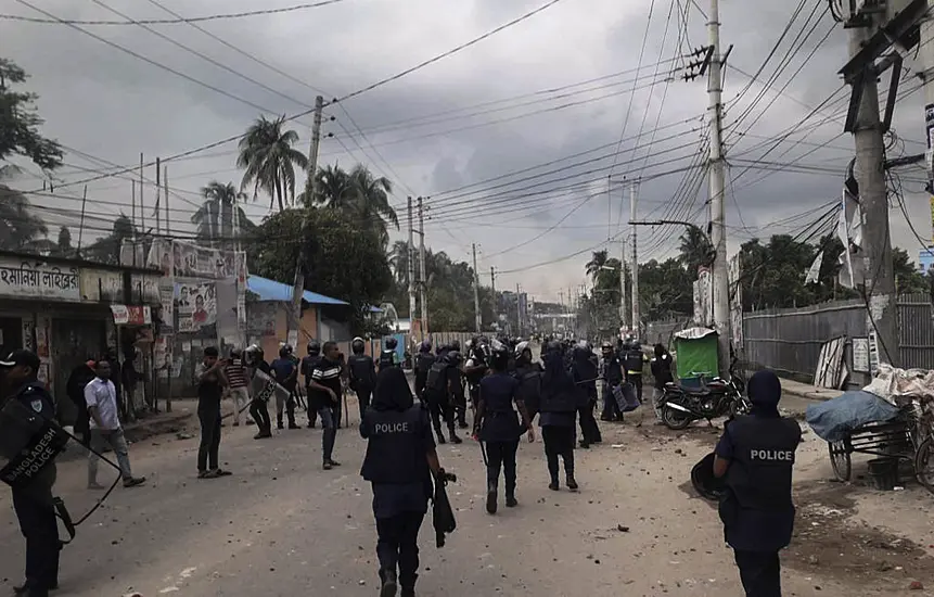 Hundreds Injured As Bangladesh Police Clash With Opposition Activists