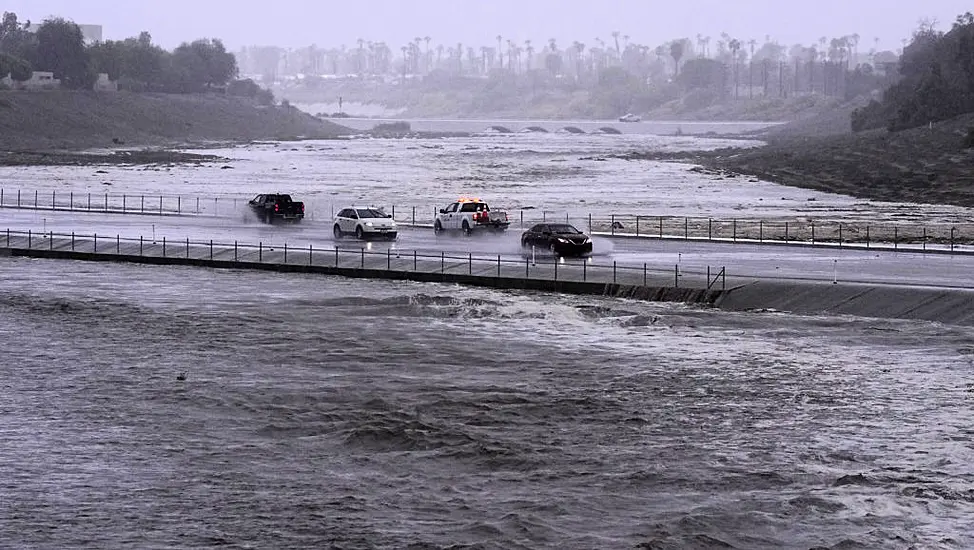 Tropical Storm Hilary Hits California And Mexico Leaving Roads Flooded