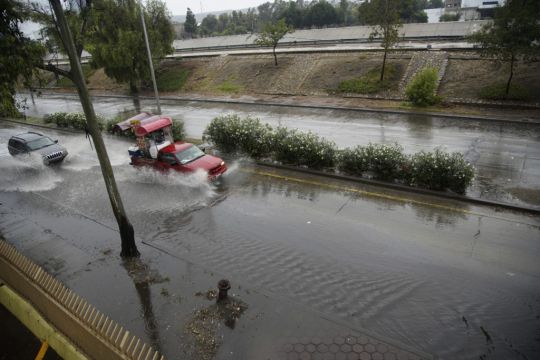 California Prepares For More Floods As Post-Tropical Storm Hilary Brings Rain
