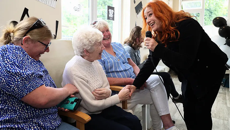 Eurovision Winner Shows The Power Of Music For Nursing Home Residents