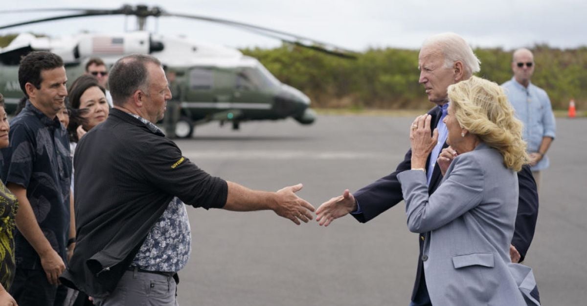 Biden arrives in Maui to comfort wildfire survivors and emergency workers