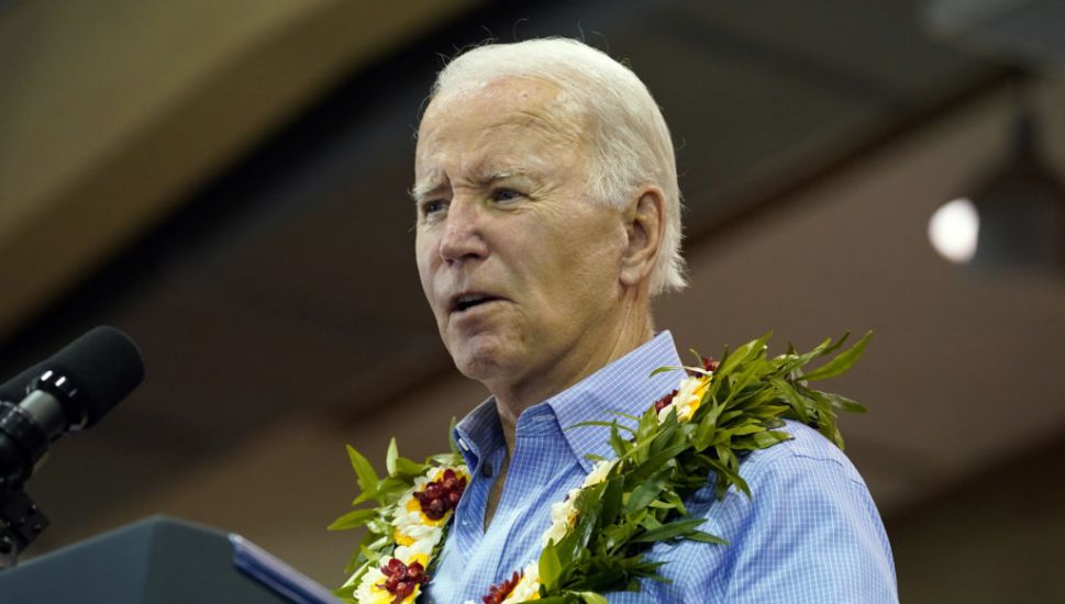 Biden Says Us Government Will Help Maui 'For As Long As It Takes'