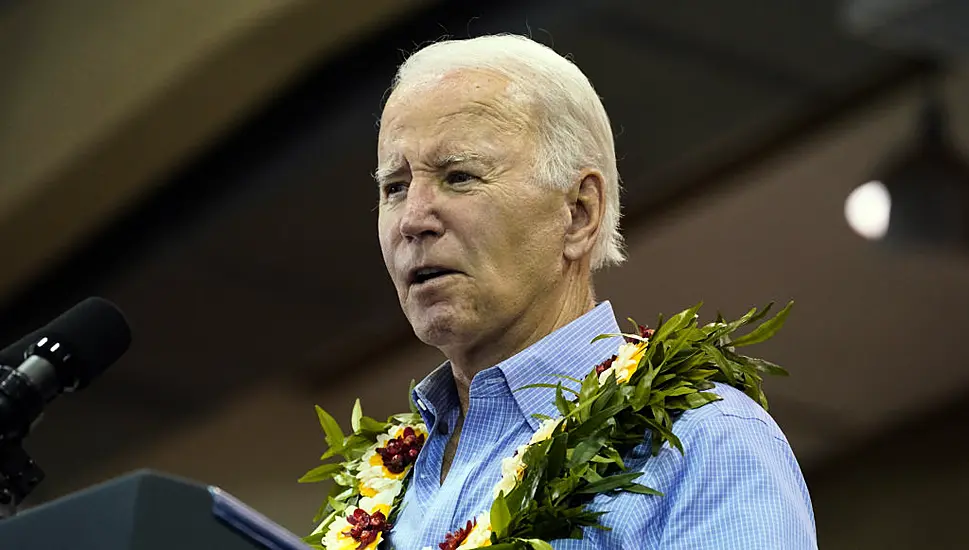 Biden Says Us Government Will Help Maui 'For As Long As It Takes'