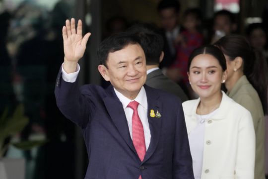 Ex-Prime Minister Thaksin Enters Thai Prison Hours After Returning From Exile