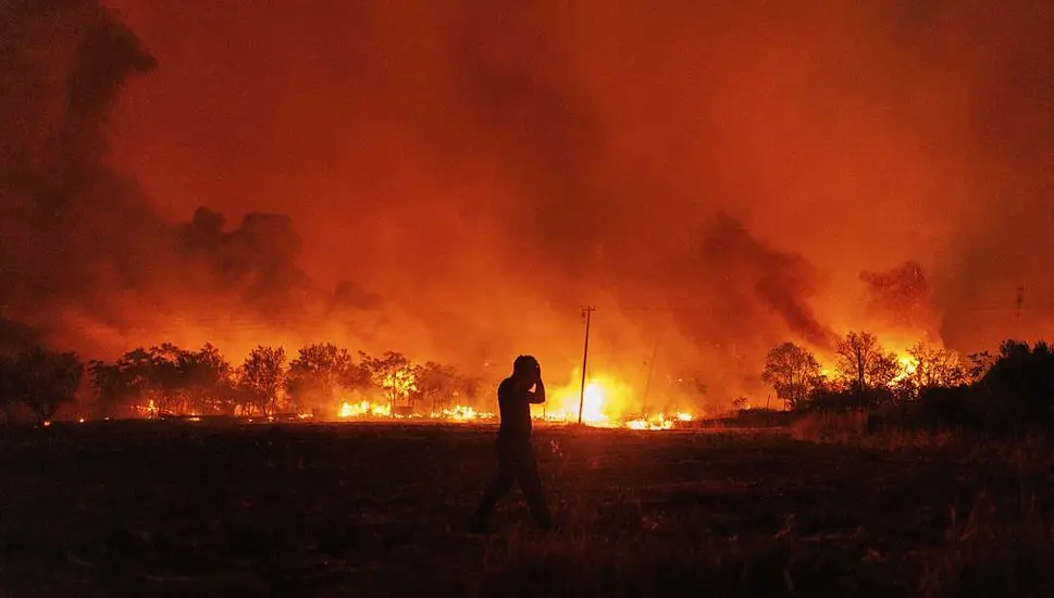 Greece Wildfire Forces Evacuation Of More Villages And Hospital