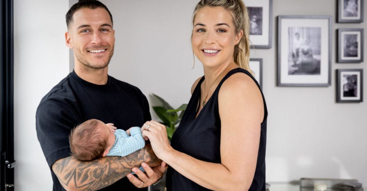 Gemma Atkinson on welcoming her second child after traumatic first