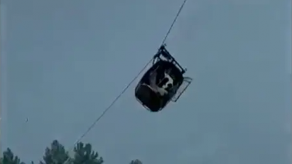 First Two Children Rescued From Cable Car Dangling Above Pakistan Canyon