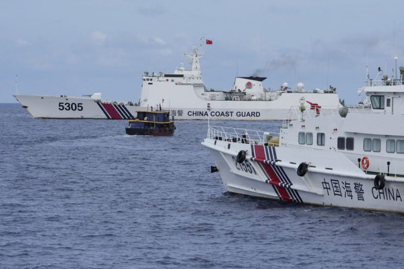Philippine Supply Boats Breach Chinese Coast Guard Blockade In South China Sea