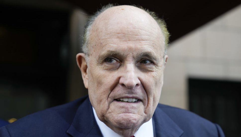 Giuliani Expected To Turn Himself In On Georgia 2020 Election Indictment Charges