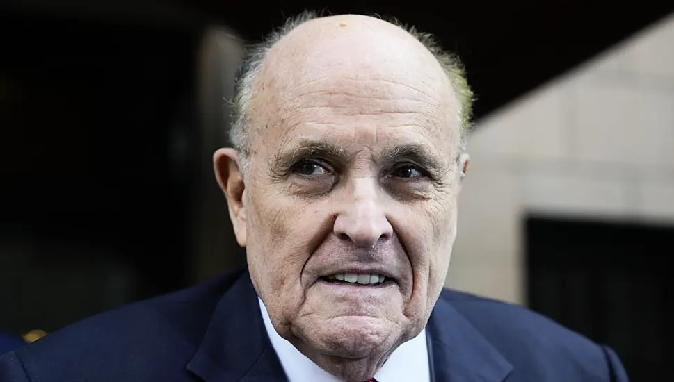 Giuliani Expected To Turn Himself In On Georgia 2020 Election Indictment Charges