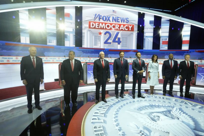 Republican Presidential Candidates Do Battle As Trump Skips First Debate
