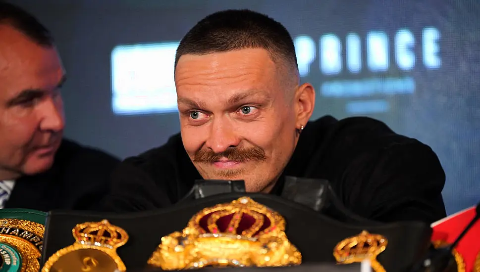 Oleksandr Usyk Keeps Press Conference Short Ahead Of Daniel Dubois Title Clash