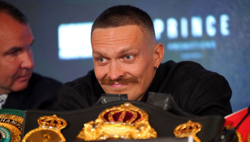 Oleksandr Usyk Keeps Press Conference Short Ahead Of Daniel Dubois Title Clash