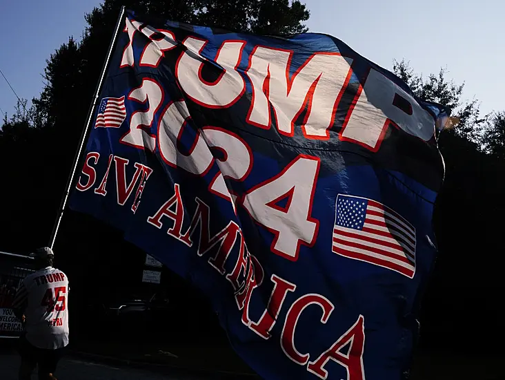 Trump Supporters Gather Outside Georgia Jail Before His Expected Surrender