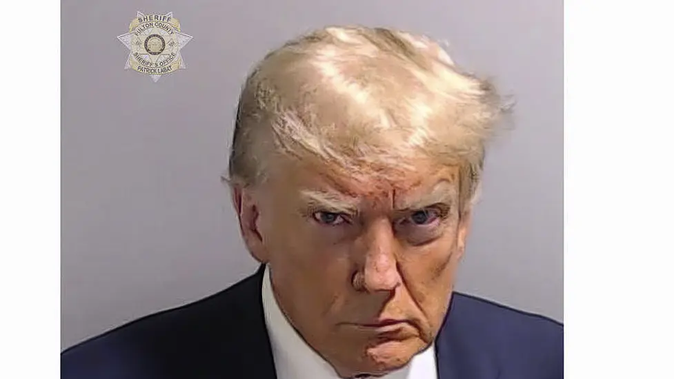 Trump Mugshot Released After Visit To Atlanta Jail