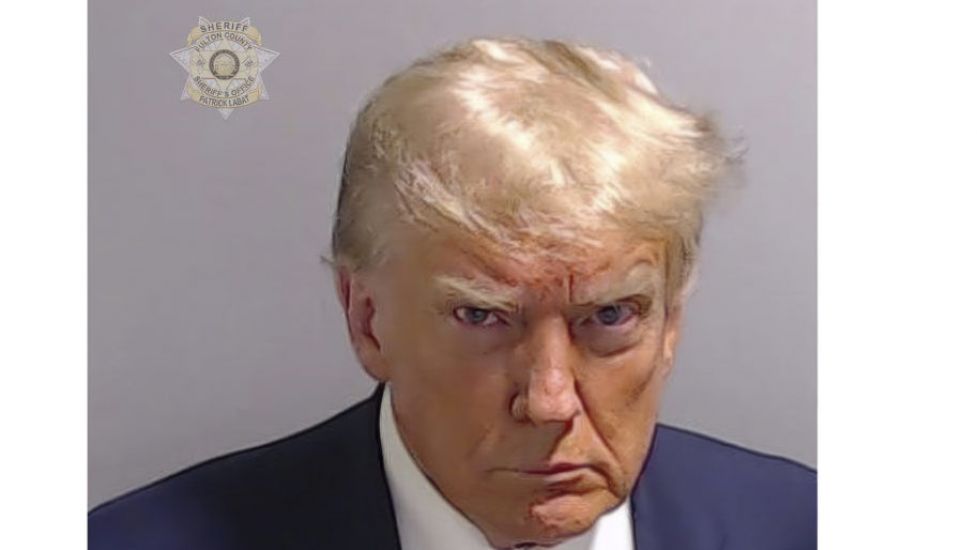 Trump Mugshot Released After Visit To Atlanta Jail