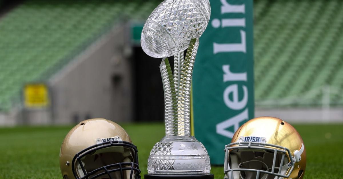 This place is nuts' - 40,000 Americans descend on Dublin for college football  match