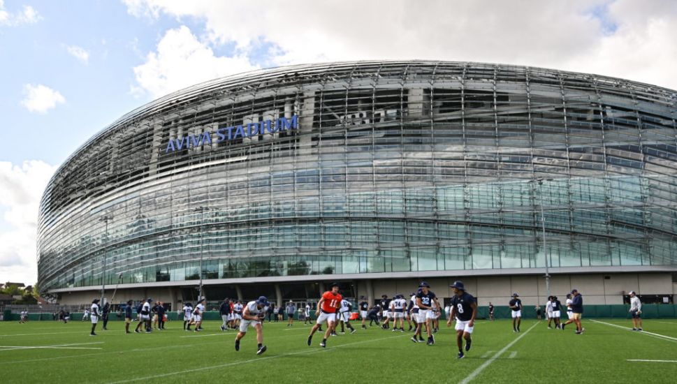 Tens Of Thousands Of Us Fans Descend On Dublin For American Football Game