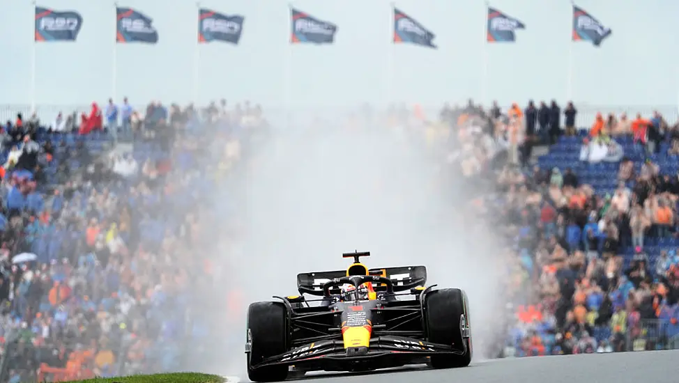 Max Verstappen On Top In Wet Final Practice At Zandvoort