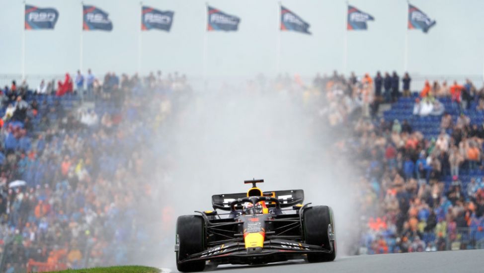 Max Verstappen On Top In Wet Final Practice At Zandvoort