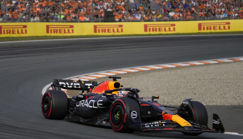 Max Verstappen Delights Home Crowd With Pole Position For Dutch Grand Prix