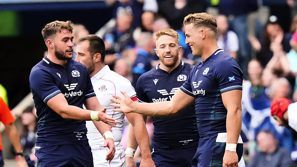 Duhan Van Der Merwe Helps Scotland Overcome Half-Time Deficit To Beat Georgia