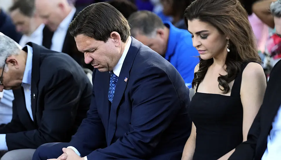 Ron Desantis Booed At Vigil As Hundreds Mourn Racist Killings