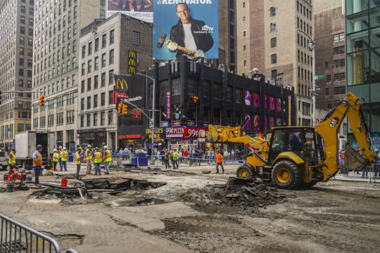 New York Subway Floods As 127-Year-Old Water Main Gives Way Under Times Square