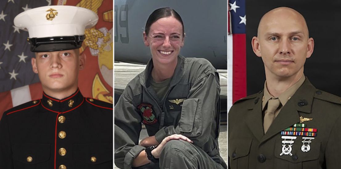 Bodies Of Three Us Marines Killed In Australian Aircraft Crash Retrieved