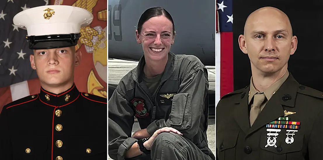 Bodies Of Three Us Marines Killed In Australian Aircraft Crash Retrieved