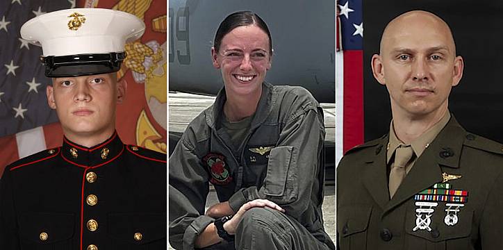 Bodies Of Three Us Marines Killed In Australian Aircraft Crash Retrieved