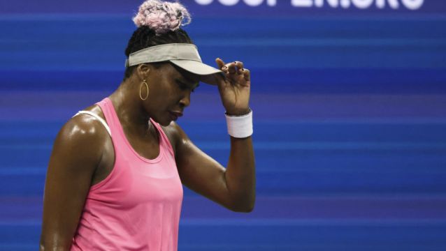 Venus Williams Knocked Out By Greet Minnen In First Round Of Us Open