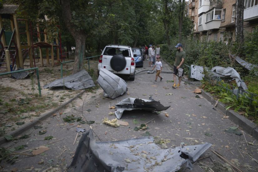 Air Attack Kills Two In Kyiv While Russia Accuses Ukraine Of Drone Assault