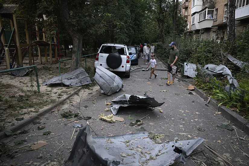 Air Attack Kills Two In Kyiv While Russia Accuses Ukraine Of Drone Assault