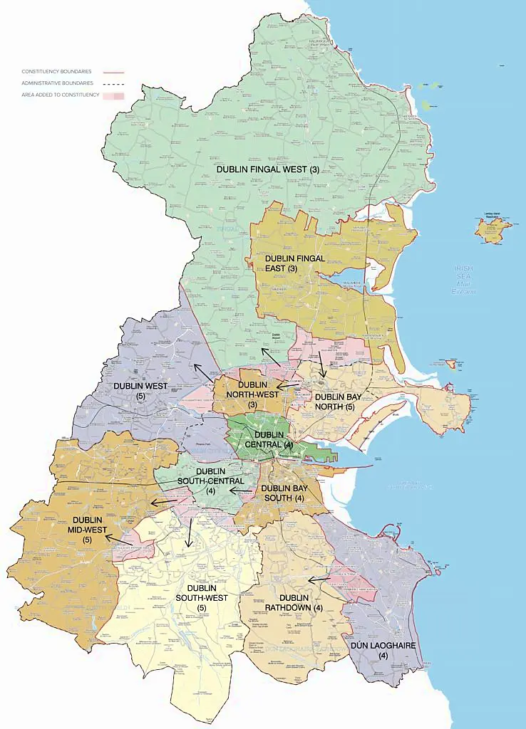 Ireland S New Electoral Map See How Your Area Is Affected After   Ireland S New Electoral Map See How Your Area Is Affected After Constituency Review 