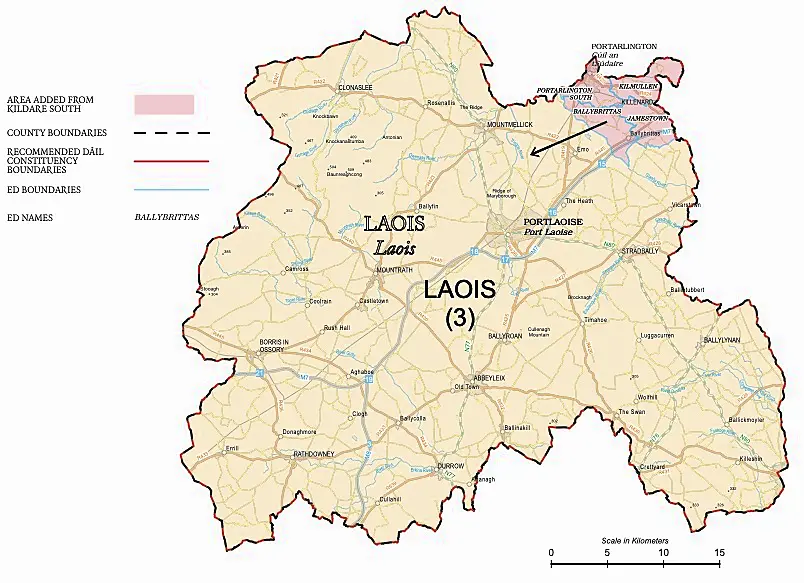 Ireland S New Electoral Map See How Your Area Is Affected After Constituency Review 